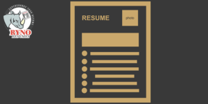 A resume template design